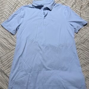 lululemon athletica Light Blue Men's Polo Shirt